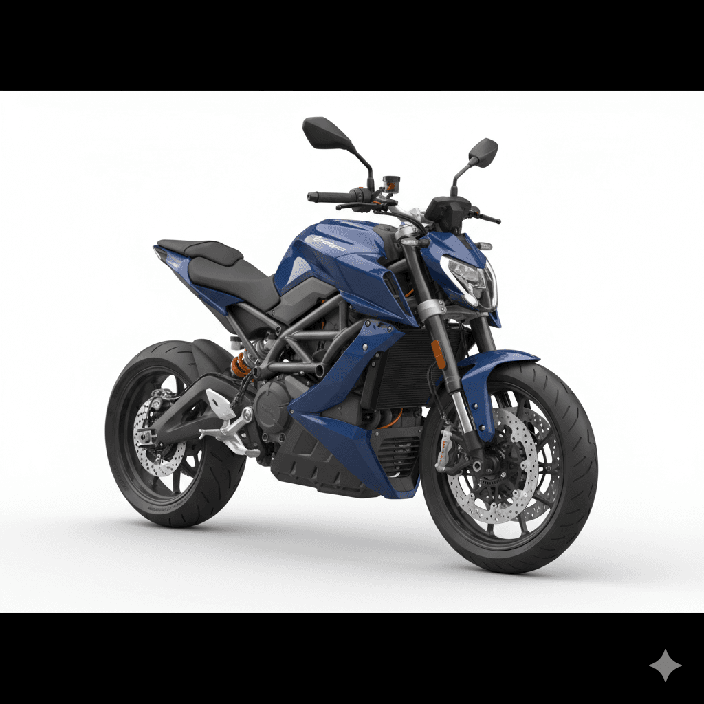 Energica Eva EsseEsse9 Retro Electric Motorcycle 3d model