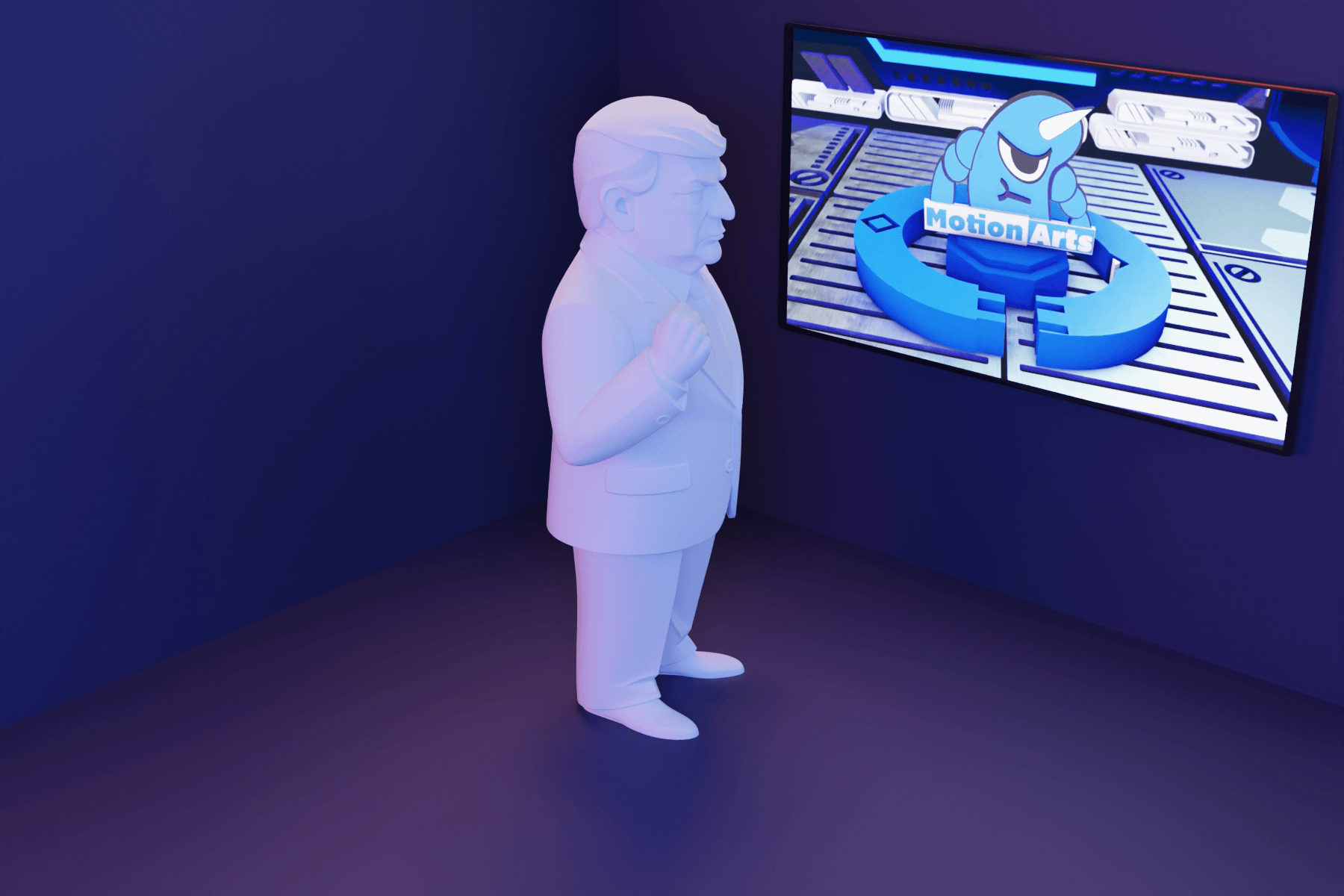 Donald Trump.stl 3d model