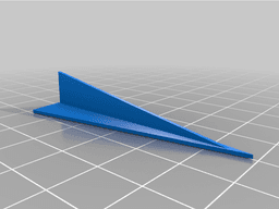 Plastic airplane 3d model