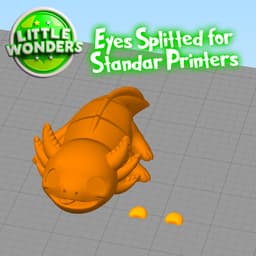 Mini Axolotl 3d model