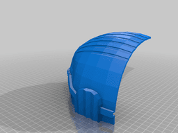 Custom Mandolorian knight helmet 3d model
