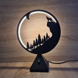 Ring LED Lamp - Set 2 - 10 interchangeable faces 3d model