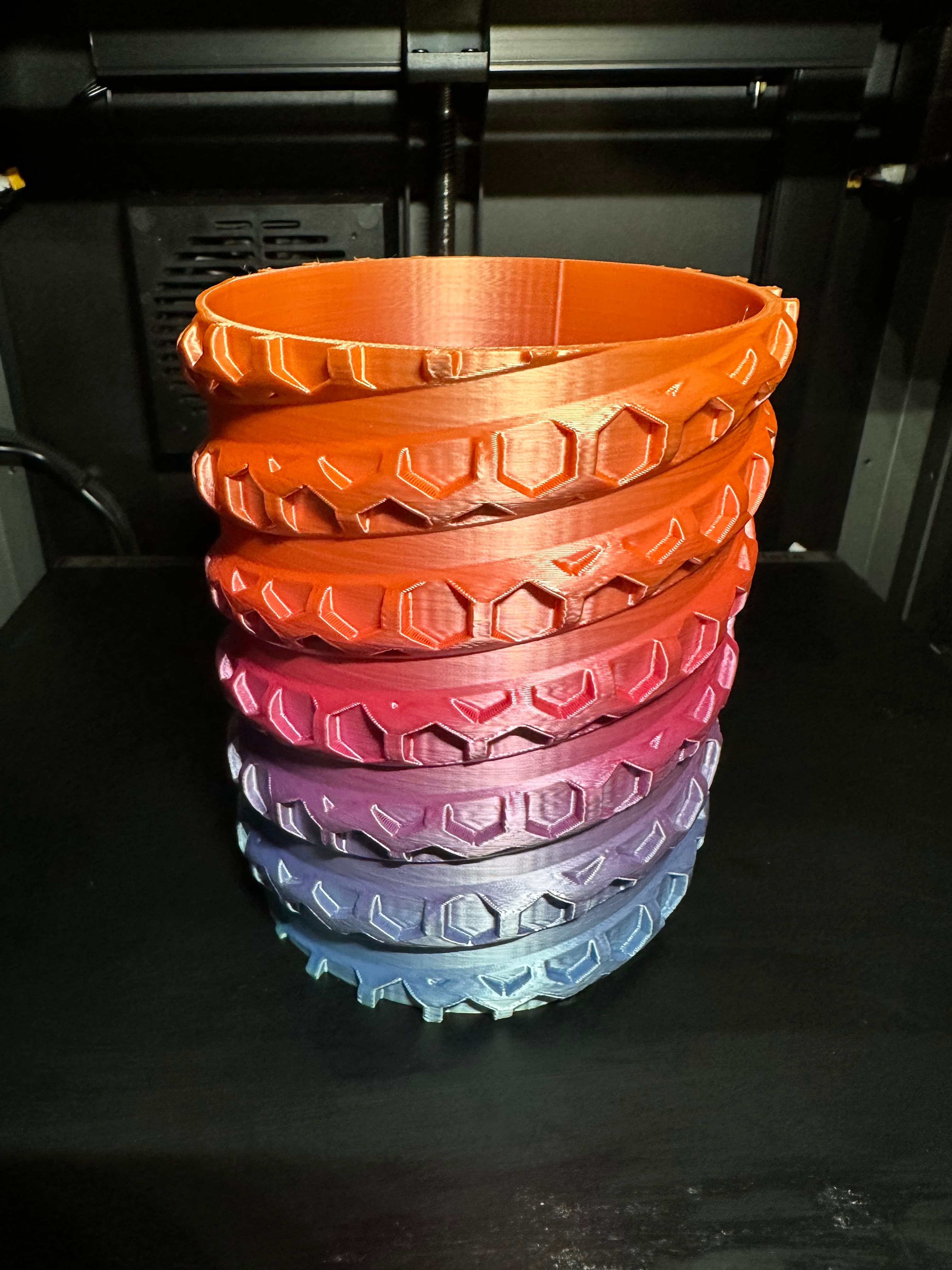 Another one in Rainbow silk
