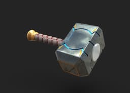 Marvel Rivals Mjolnir 3d model