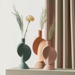 Glide Vase for Unique and Modern Home Decor 3d model