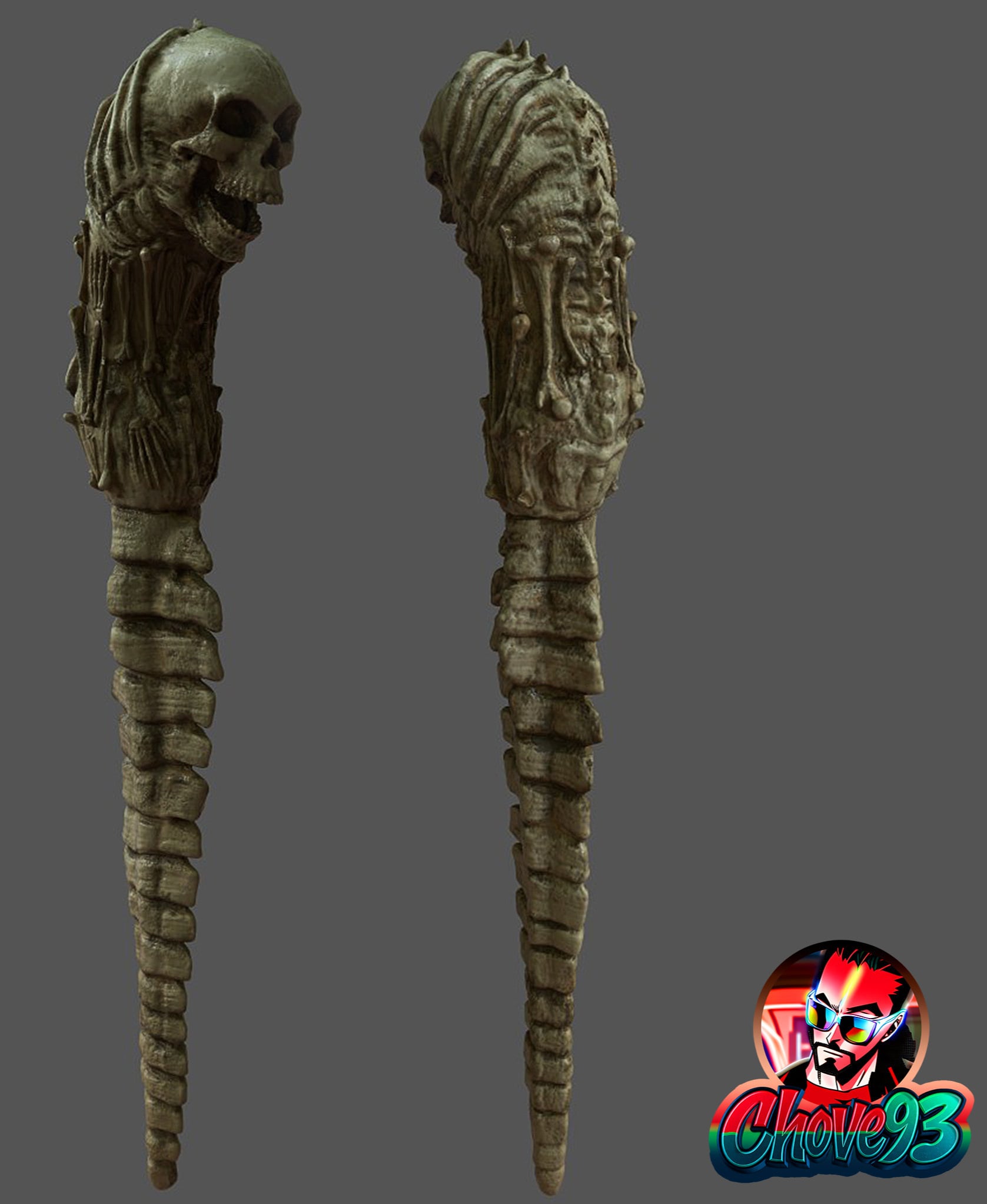 Kandarian Dagger ,evil dead 3d model