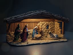 Build your own...Nativity Scene! Diorama Base Mesh 3d model