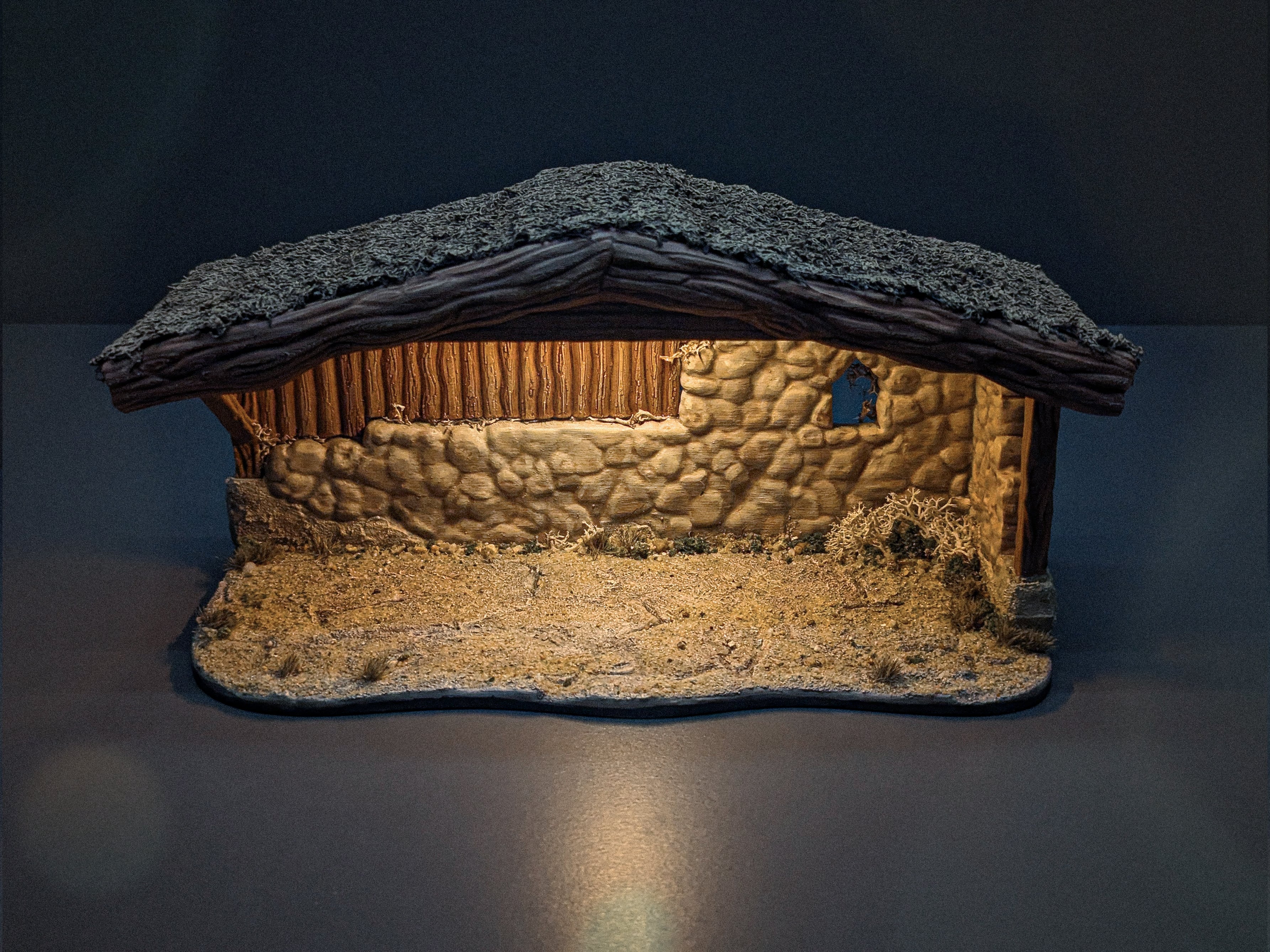 Build your own...Nativity Scene! Diorama Base Mesh 3d model