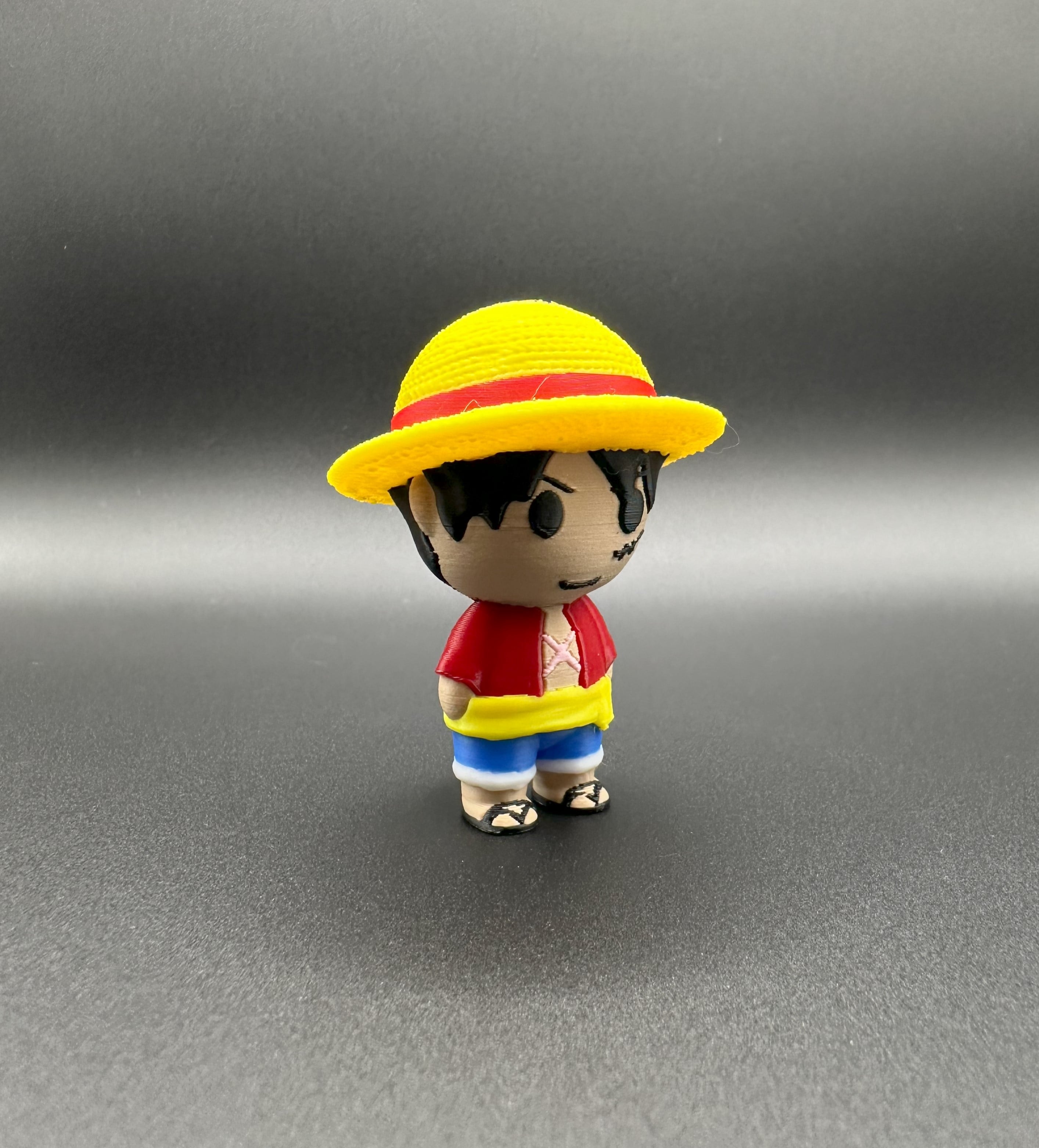 Luffy chibi (ONE PIECE) 3d model