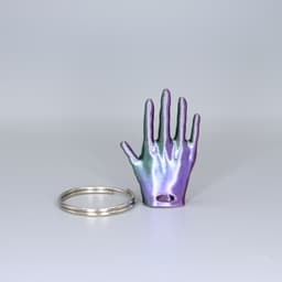 Hand keychains 3d model