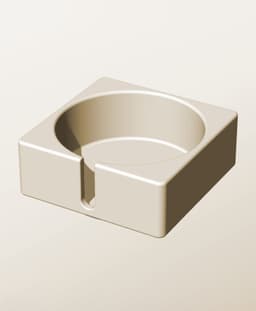 CS96-40-S Stackable slotted component box for creative makers 3d model