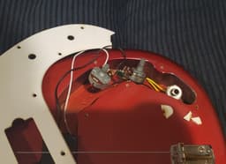 P-bass cover pickguard 3d model