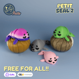 Petit Seal 2 3d model