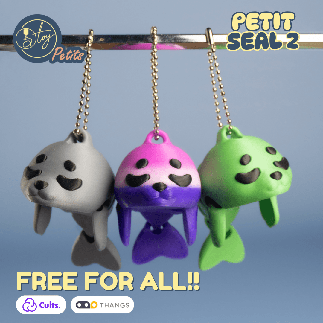 Petit Seal 2 3d model