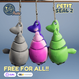 Petit Seal 2 3d model