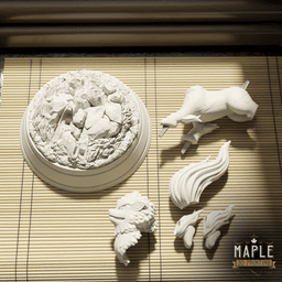 Arcanine Diorama - Pokemon 3d model