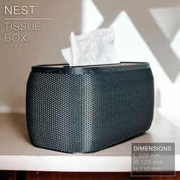 NEST | Wicker Tissue Box 3d model