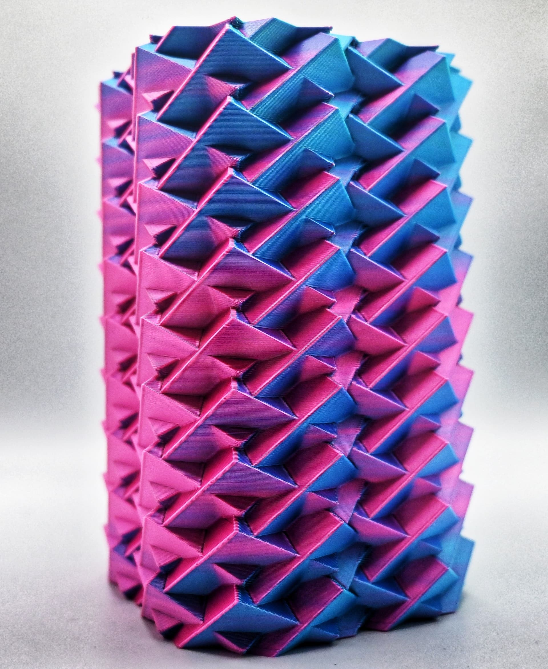 Some Cube-on-Cube-on-Cube sction