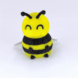 Fuzzy Bee 3d model