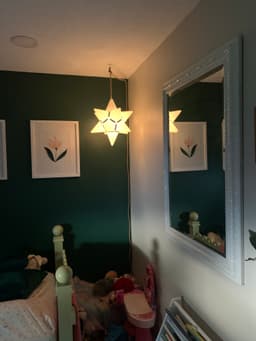 12 Point Star Lamp 3d model