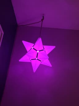 12 Point Star Lamp 3d model