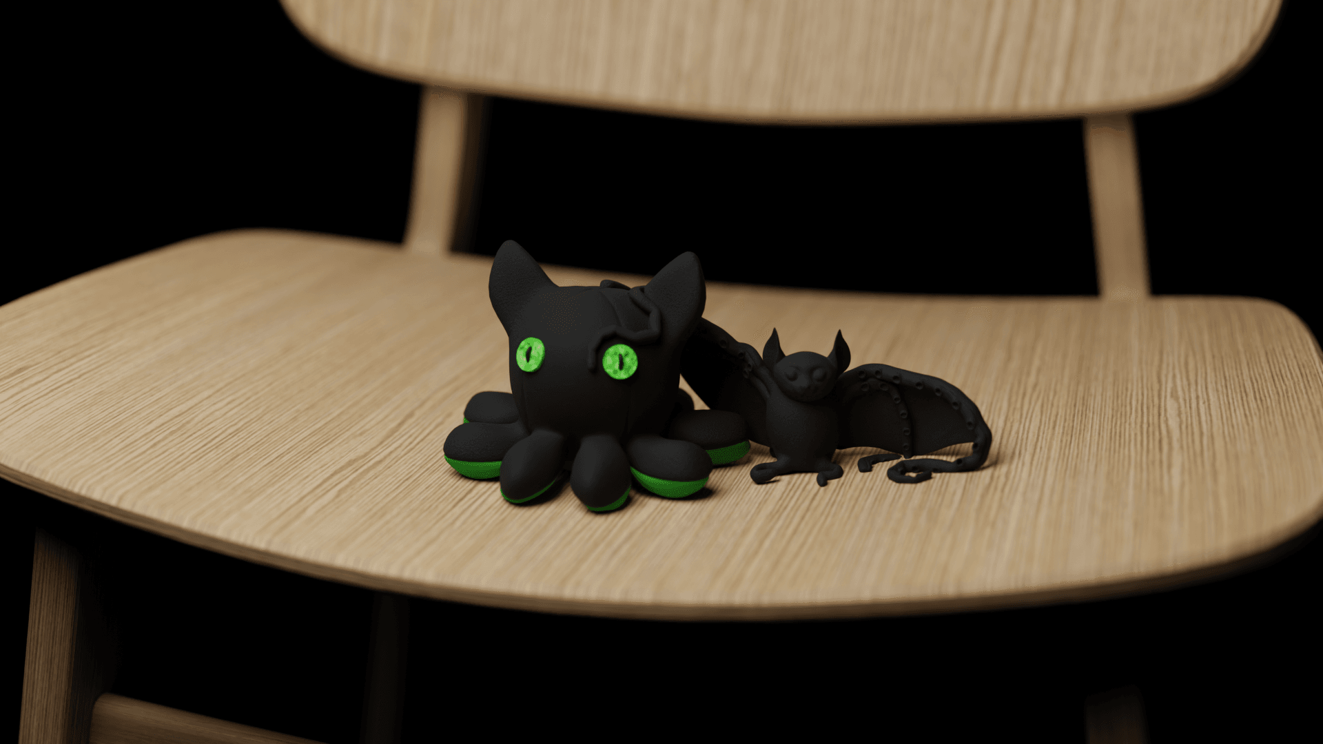 Octobat 3d model