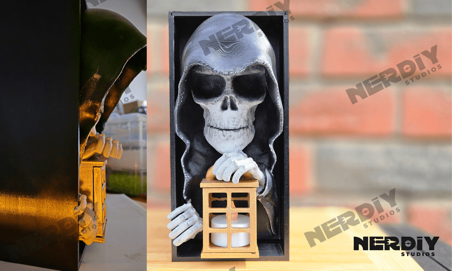 Charon Ferryman Book Nook 3d model