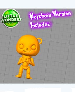 Halloween Skelly 3d model