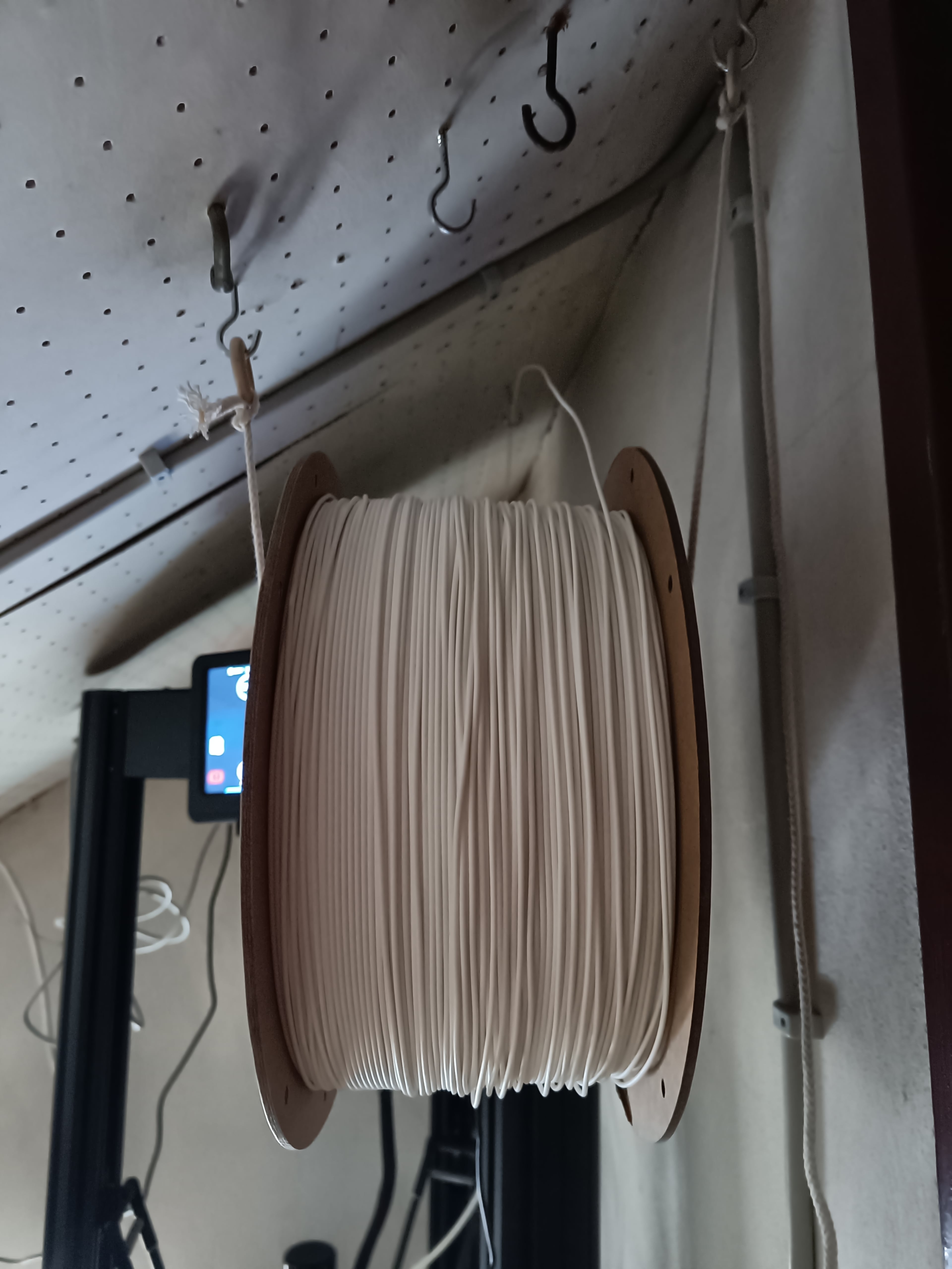 Ceiling Spool Holder 3d model