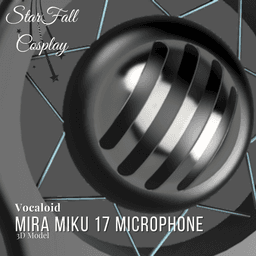 Magical Mirai 2017 Microphone 3d model