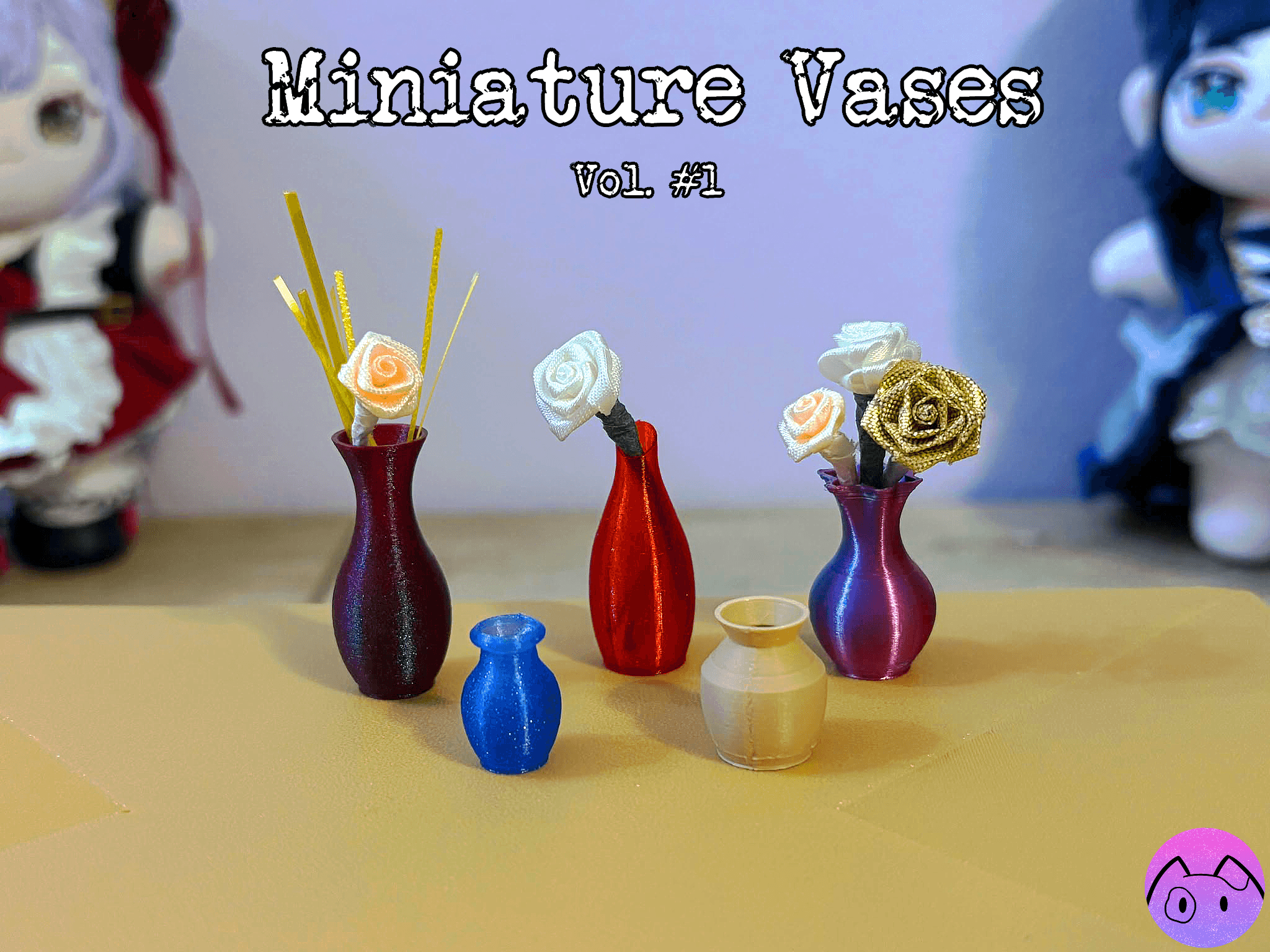Miniature Vases - Vol. #1 3d model
