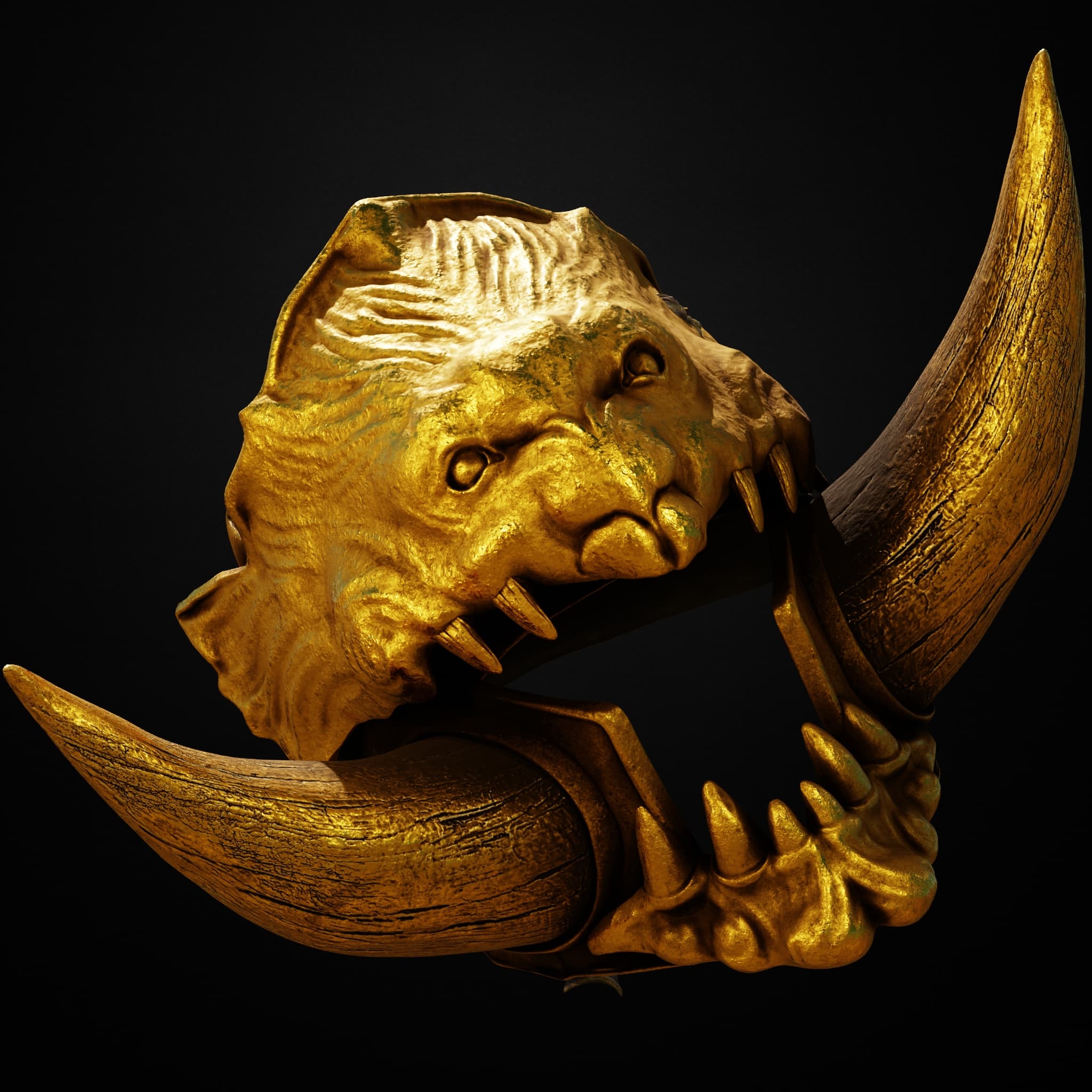 RADAHN HELMET Elden Ring life size cosplay replica - Elden Ring Fan Art 3d model