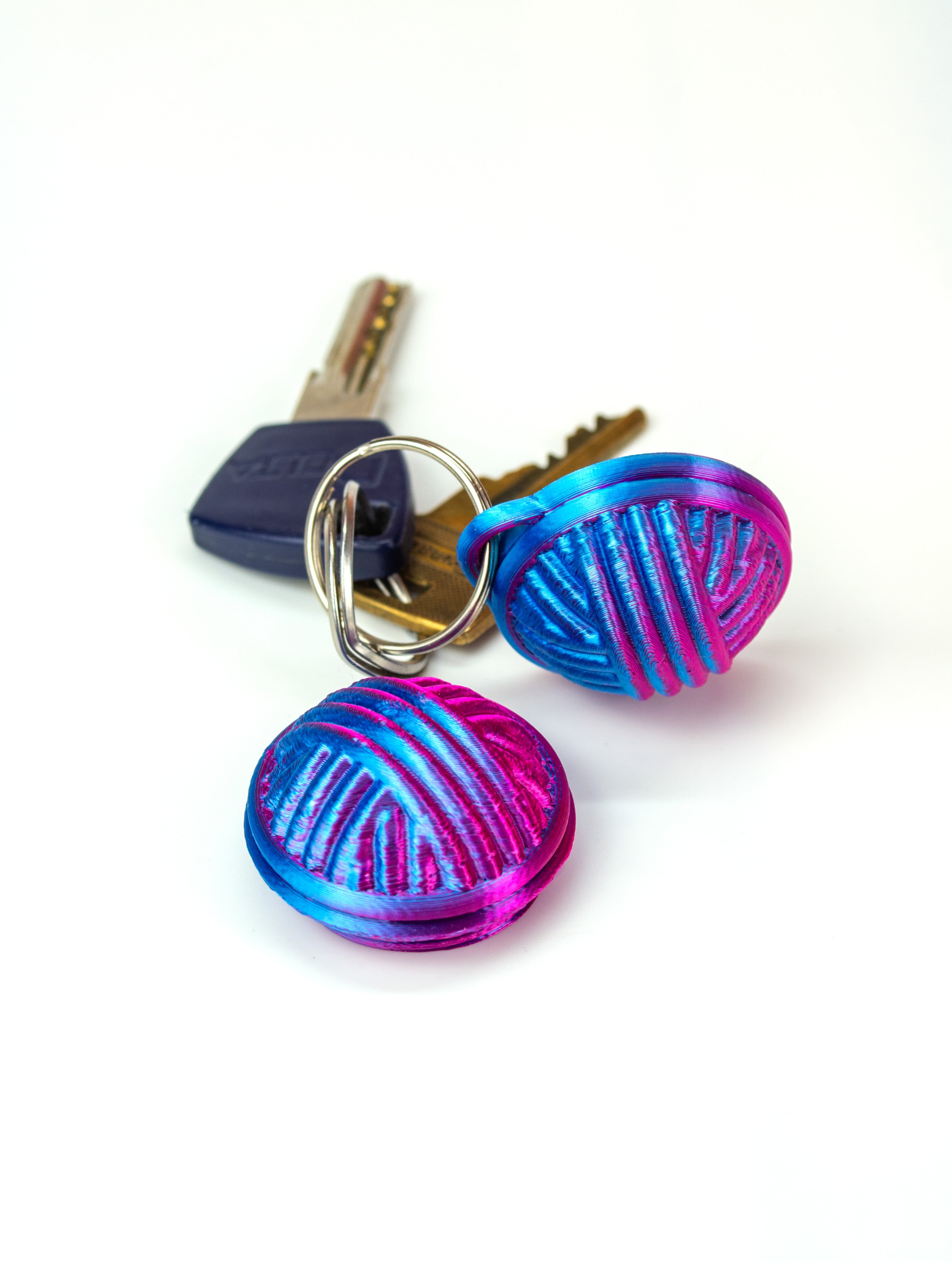Yarn Ball: Container keychain 3d model