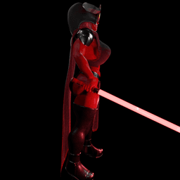 Female Alien Dark Sider V2 3d model