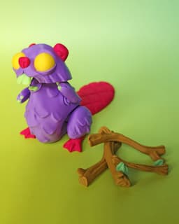 Twisty Beaver 3d model