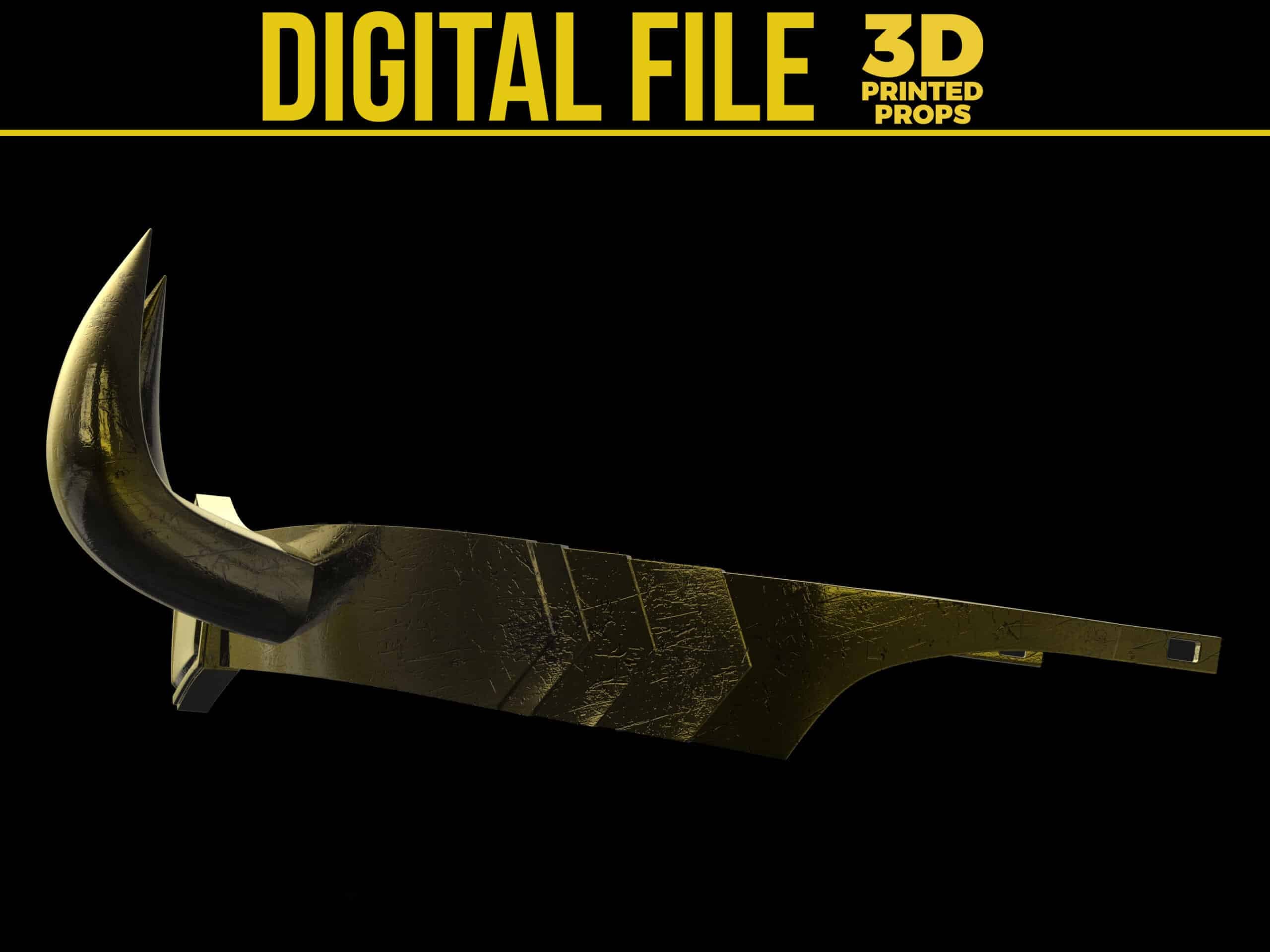 Female Loki Crown 3d model