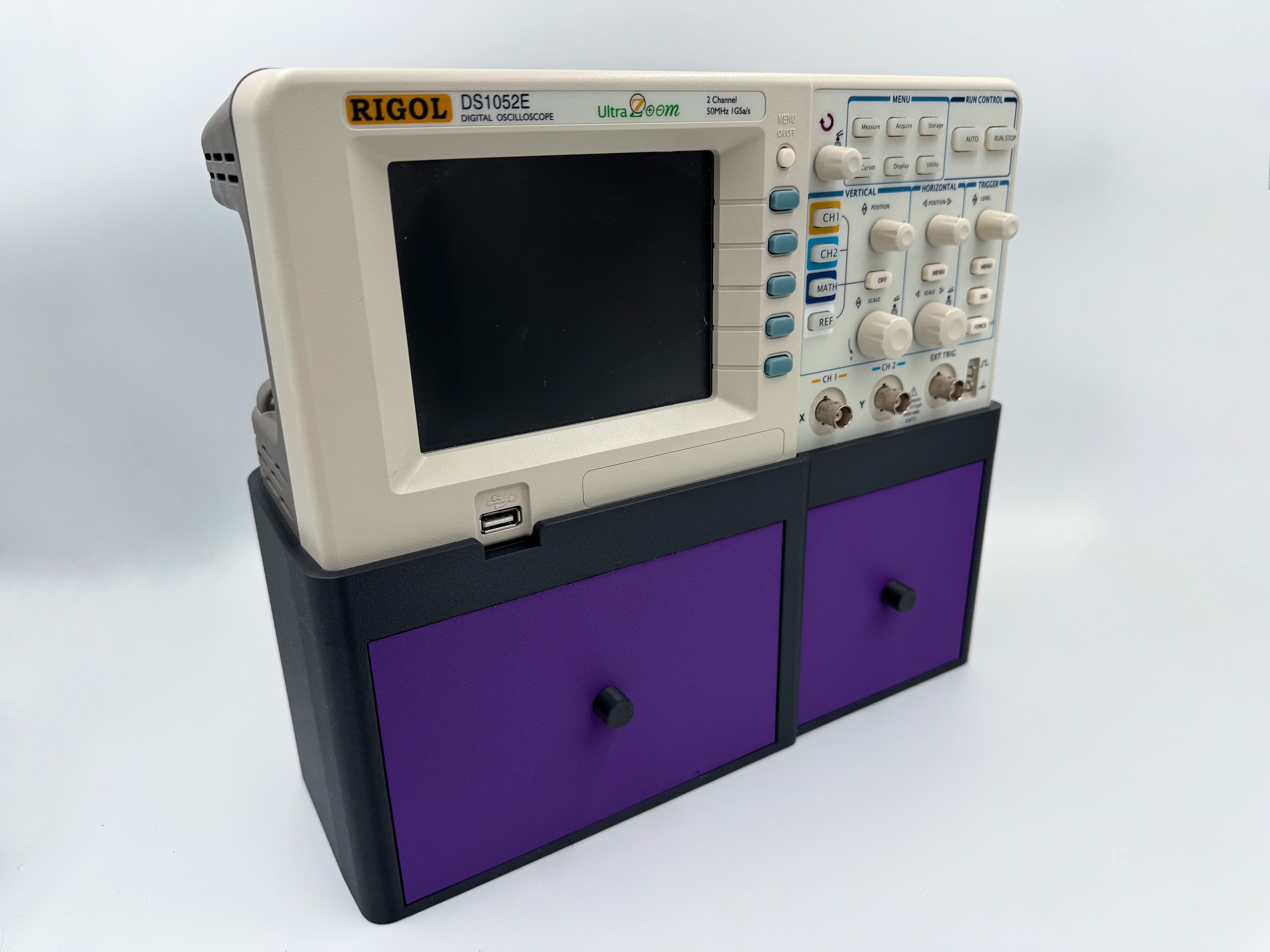 Rigol DS1052E Stand With Storage 3d model