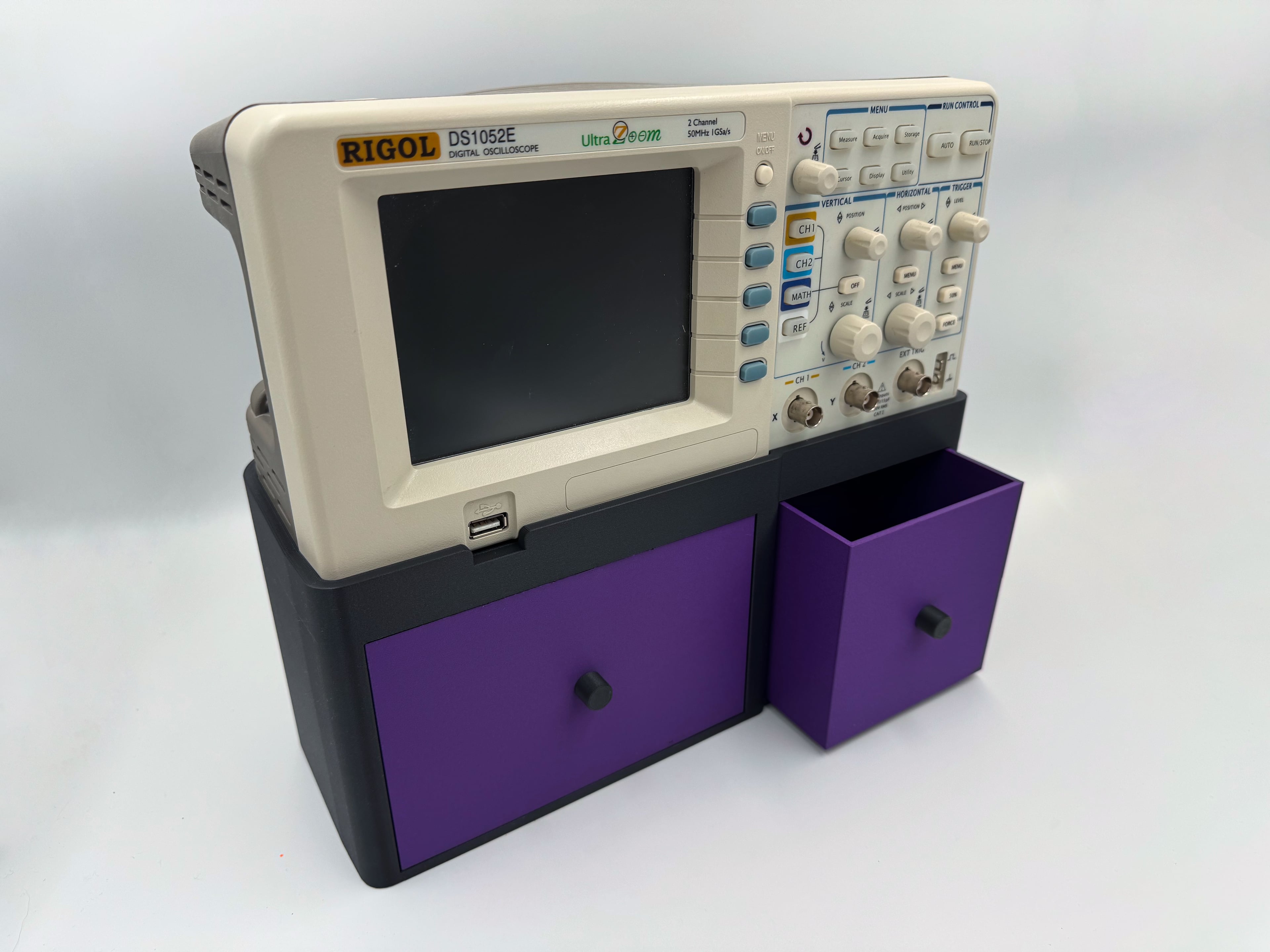 Rigol DS1052E Stand With Storage 3d model