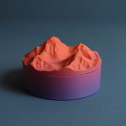 Box “Montagne” 3d model
