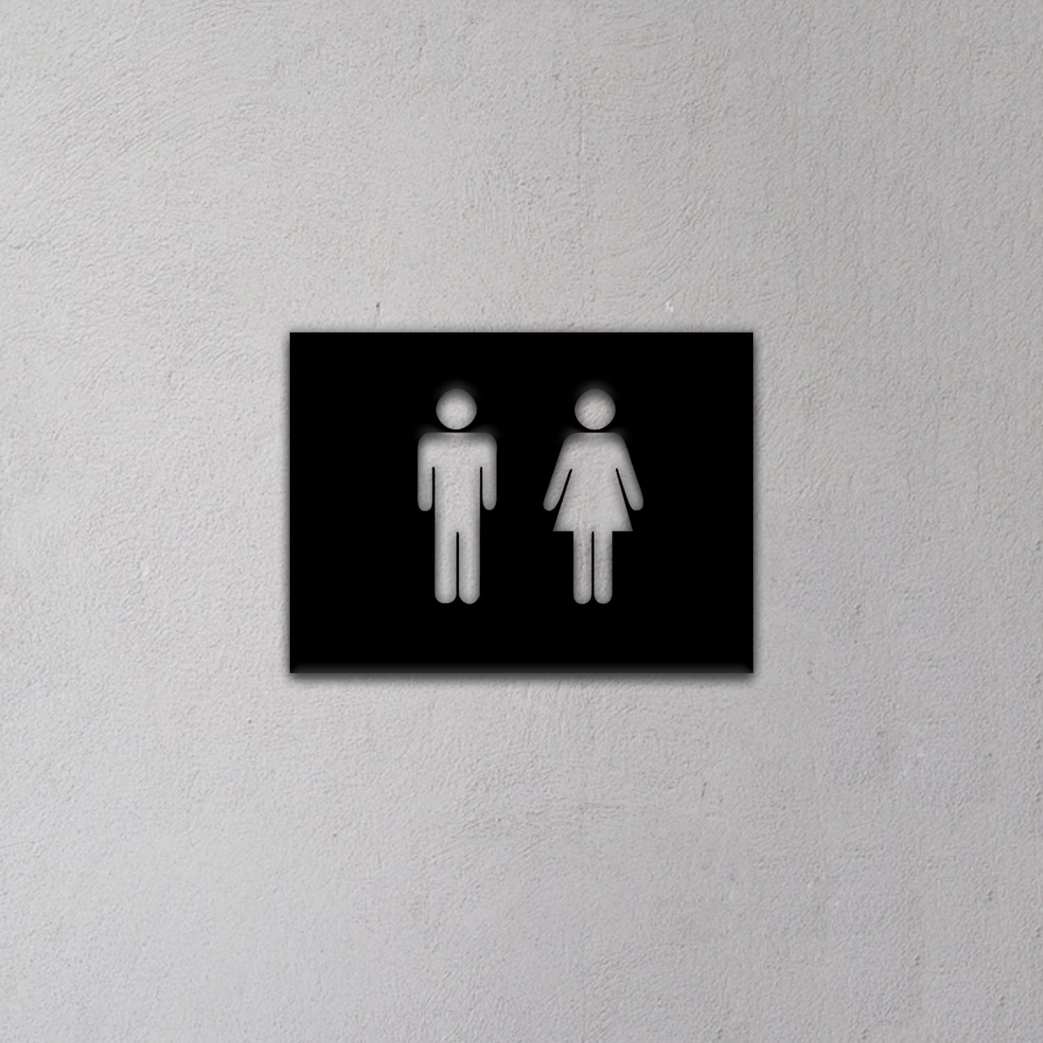 Toilet Sign 3d model