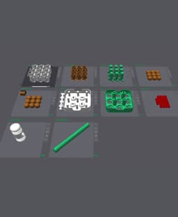 Speed Mole Game 3d model