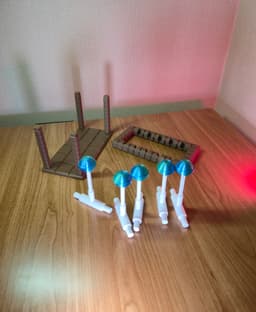 Lollipop Newton’s Cradle 3d model