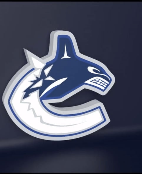 Vancouver Canucks - LED Strip compatible 3d model