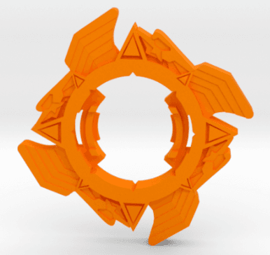 BEYBLADE APOLLON | COMPLETE | PLASTIC GEN SERIES 3d model
