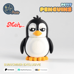 Petit Penguins 3d model