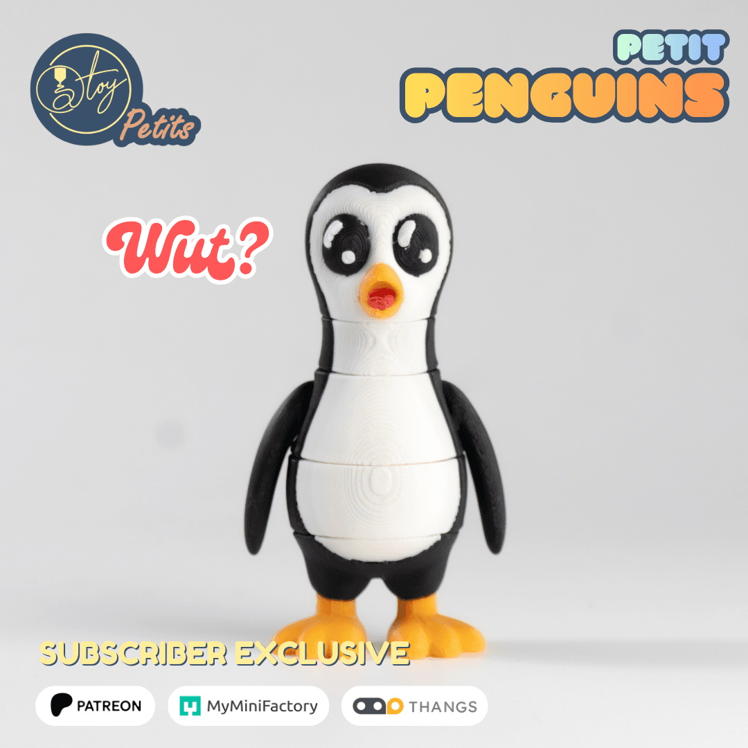Petit Penguins 3d model
