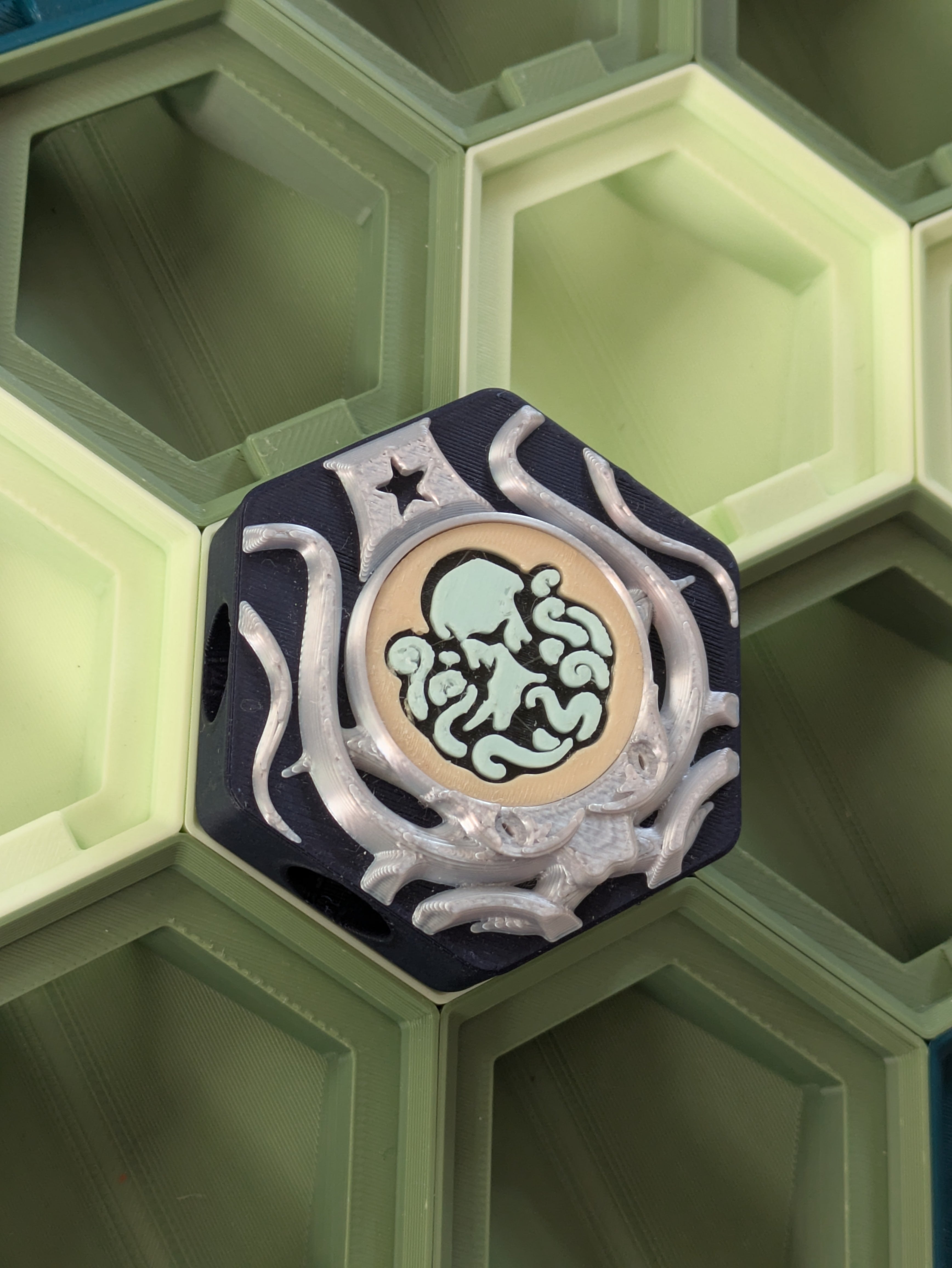 Hextraction Undertow Tile 3d model