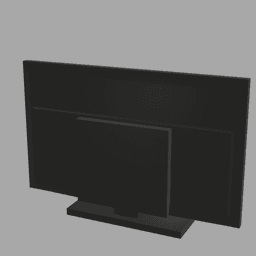 Flat Screen TV 3d model