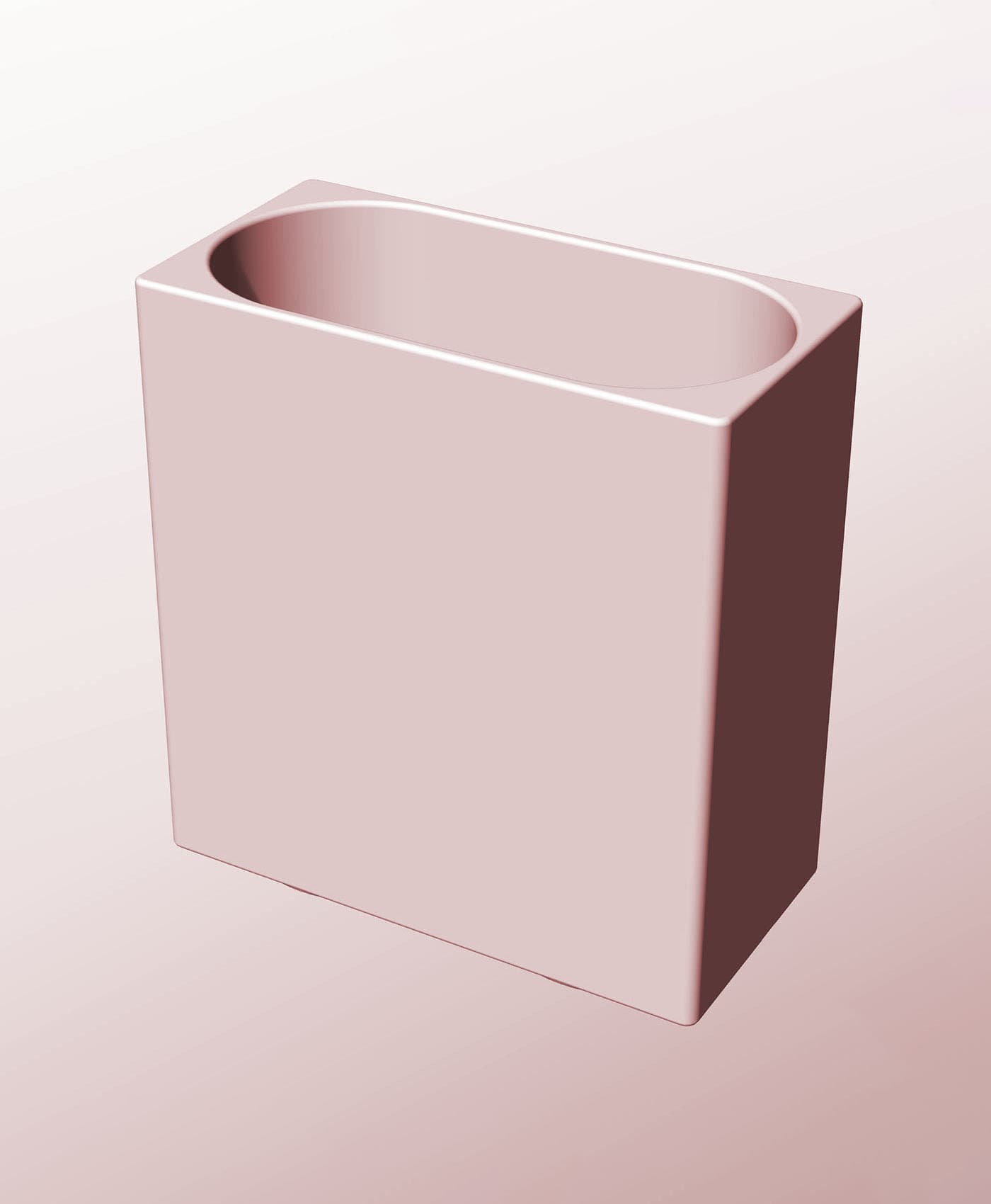 CX68-160 Stacking module bin for modern home decor 3d stl file 3d model