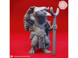 Kobold Trapper - Tabletop Miniature 3d model